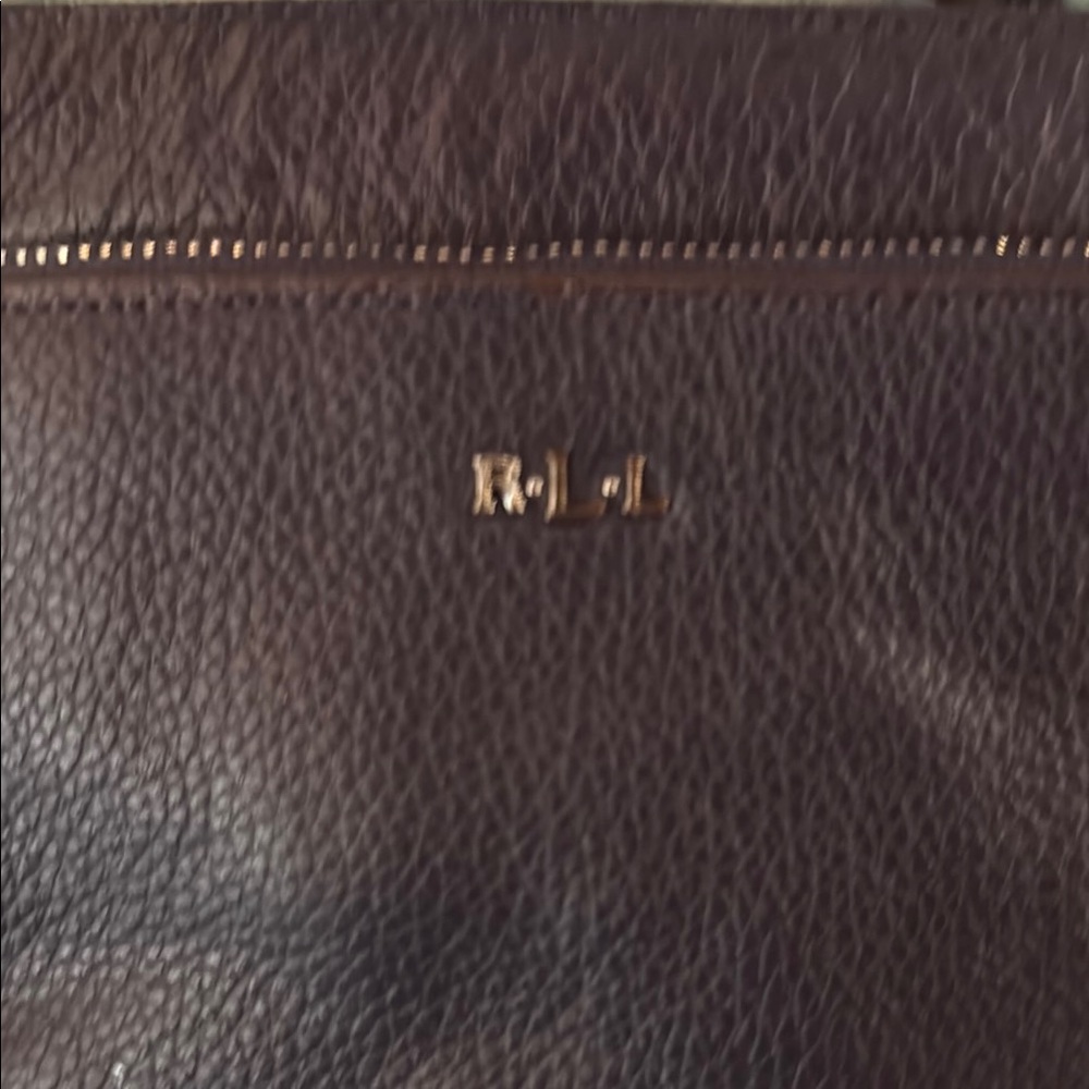 Lauren Ralph Lauren(navy) Leather Bag - Picture 2 of 7